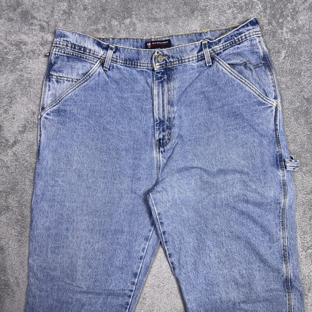 Ralph Lauren Jeans Mens 40x36 Polo Jeans Co Carpenter Vintage Wide Leg Skate 90s - Picture 6 of 16